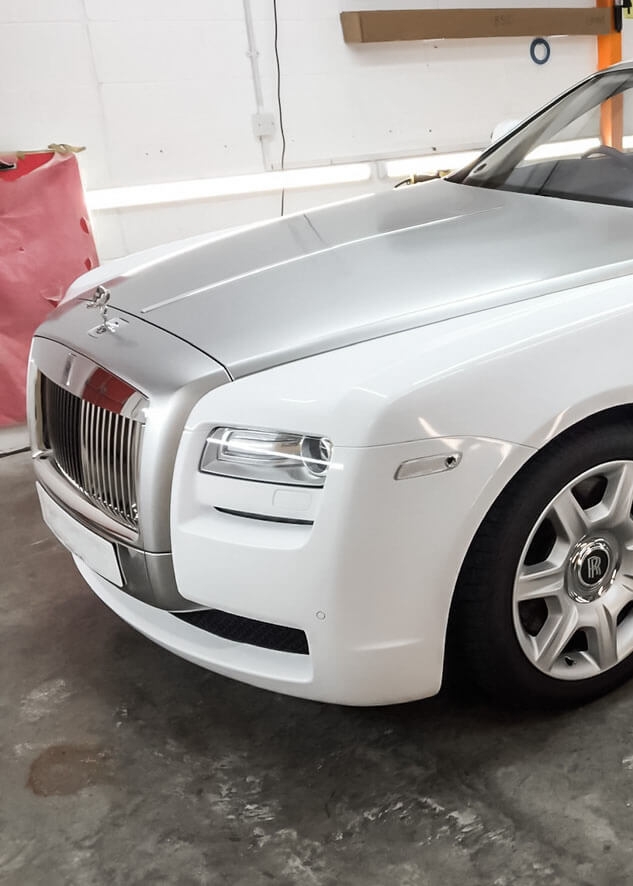 Rolls Royce Ghost Car Wrapping