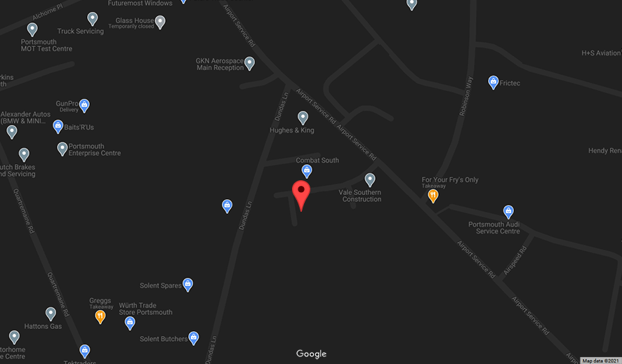 Google Map of Tintex Portsmouth