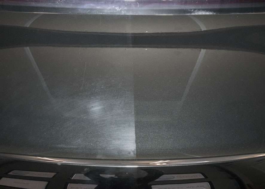 Bentley Flying Spur car boot lid before and after polishing, paint correction and Paintwork Enhancement